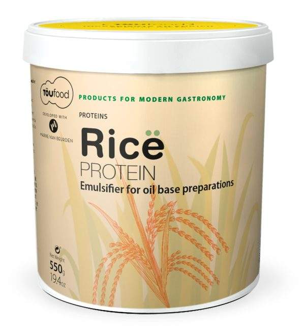Proteína de arroz en polvo