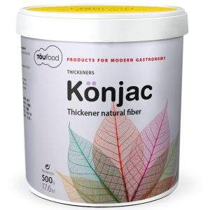 Goma konjac en polvo