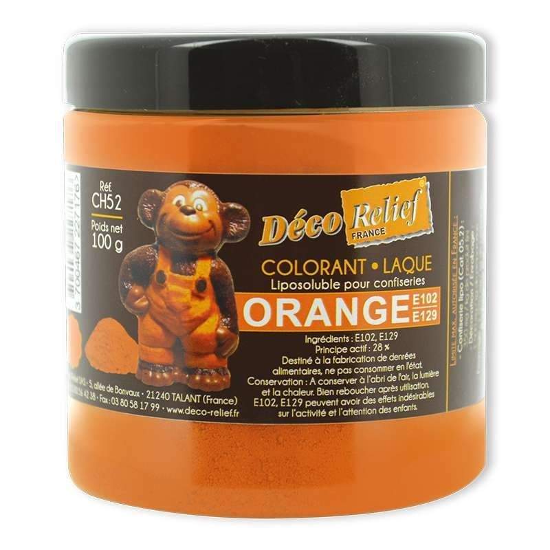 COLORANTE ALIMENTARIO NARANJA LIPOSOLUBLE laca –